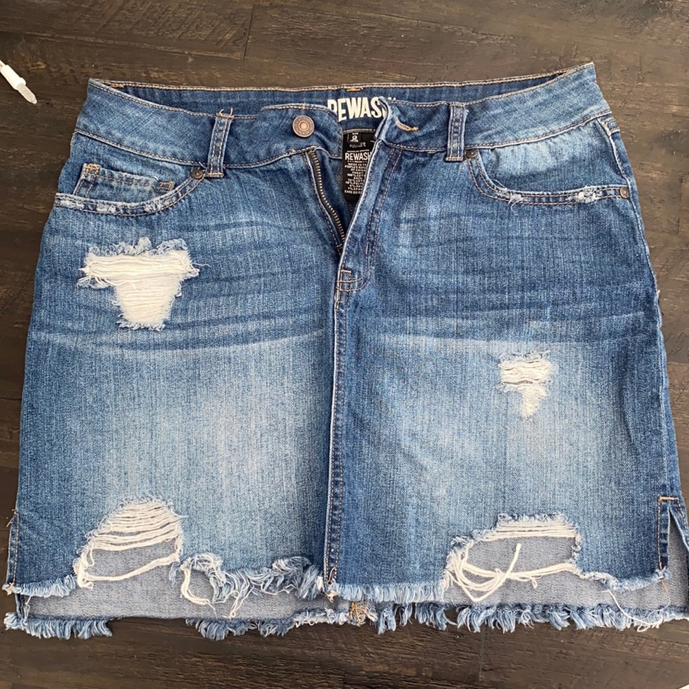 Jean skirt